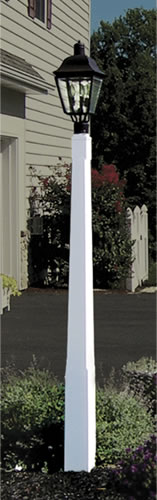 2917 4in Colonial Lamp Post 1