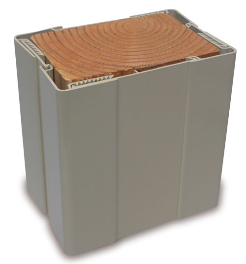 4300 4in Vinyl Adjustable Post Wrap 1
